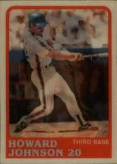 Howard Johnson #138 Baseball Cards 1988 Sportflics Prices