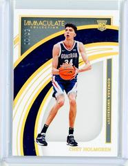 Chet Holmgren [Gold] Basketball Cards 2022 Panini Immaculate Collection Collegiate Prices