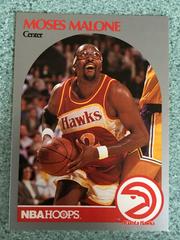Moses Malone #31 Basketball Cards 1990 Hoops Prices