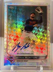 Byron Buxton #CA-BB Baseball Cards 2022 Topps Chrome Logofractor Autographs Prices