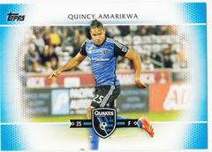 Quincy Amarikwa [Blue] Soccer Cards 2017 Topps MLS Prices
