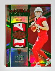 Clayton Tune [Green] #DC-37 Football Cards 2023 Panini Plates and Patches Double Coverage Prices