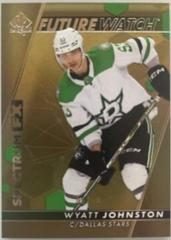 Wyatt Johnston [Gold] #S-76 Hockey Cards 2022 SP Authentic Spectrum FX Prices