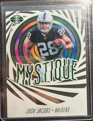 Josh Jacobs [Green] Football Cards 2019 Panini Illusions Mystique Prices