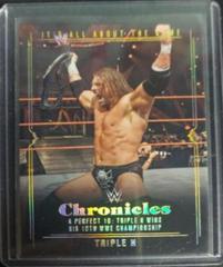 Triple H #HHH-39 Wrestling Cards 2022 Panini Chronicles WWE It's All About the Game Prices