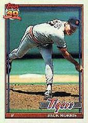 Jack Morris #75 Baseball Cards 1991 O Pee Chee Prices