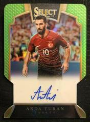 Arda Turan [Neon Green Die Cut] Soccer Cards 2016 Panini Select Signatures Prices
