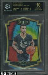 Stephen Curry [Tie Dye Prizm Die Cut] Basketball Cards 2015 Panini Select Prices