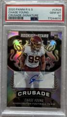 Chase Young [Signatures] #CR28 Football Cards 2020 Panini Rookies & Stars Crusade Prices
