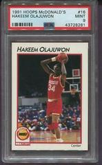 Hakeem Olajuwon Basketball Cards 1991 Hoops McDonalds Prices