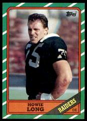 Howie Long Football Cards 1986 Topps Prices