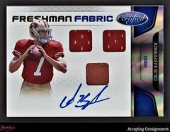 Colin Kaepernick [Jersey Autograph Mirror Blue] #282 Football Cards 2011 Panini Certified Prices