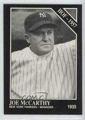 Joe McCarthy #28 Baseball Cards 1991 Conlon Collection Prices