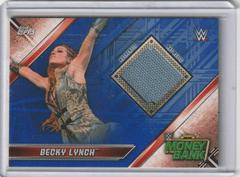 Becky Lynch [Blue] #MR-LK Wrestling Cards 2019 Topps WWE Money in the Bank Mat Relics Prices