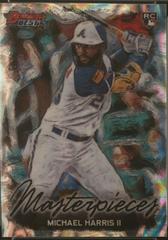 Michael Harris II [Lava] Baseball Cards 2023 Bowman's Best Masterpieces Prices