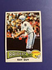 Ray Guy #435 Football Cards 1975 Topps Prices