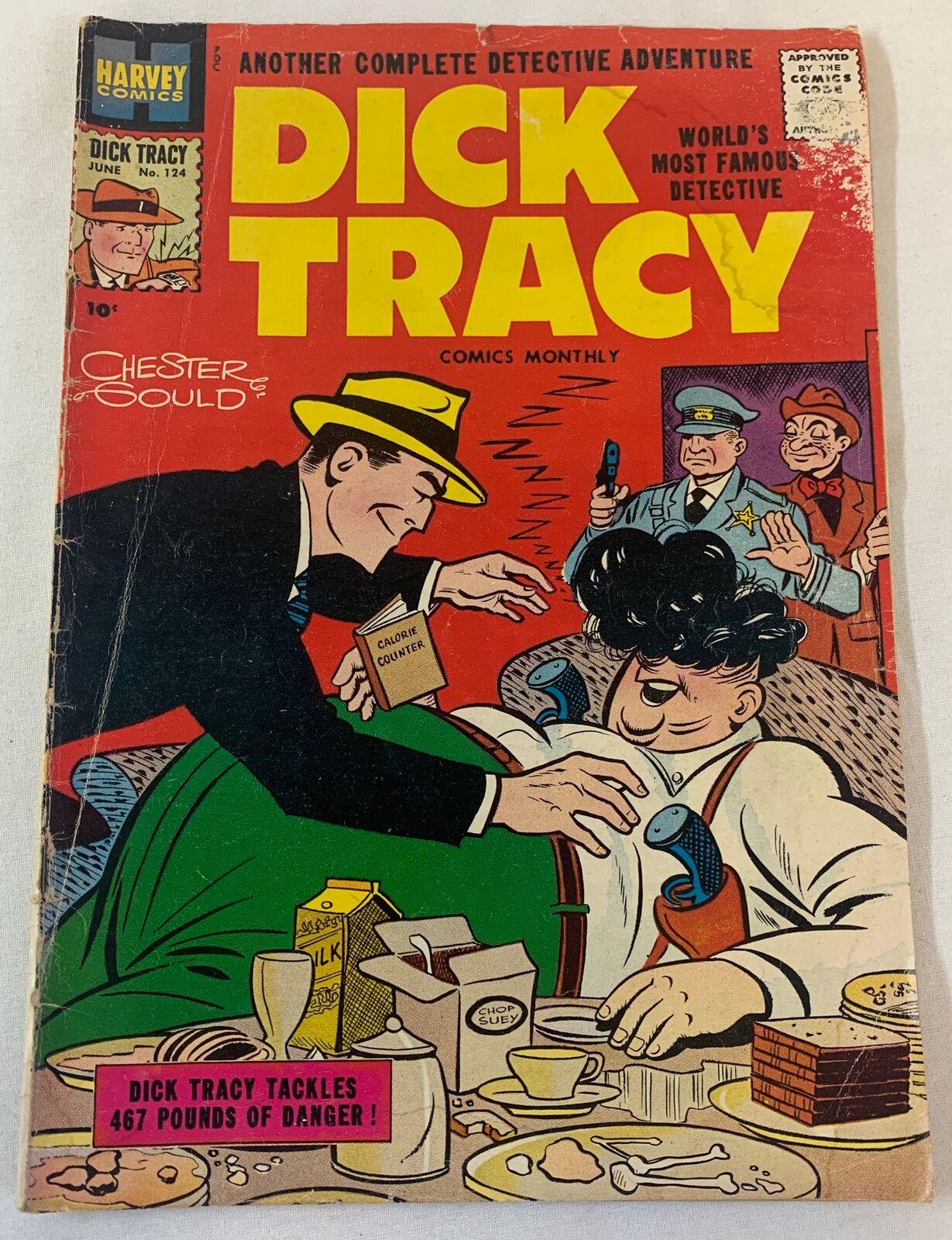 Dick Tracy #124 (1958) Comic Books Dick Tracy