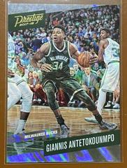 Giannis Antetokounmpo [Mist] #6 Basketball Cards 2017 Panini Prestige Prices