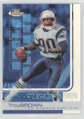 Troy Brown [Refractor] #2 Football Cards 2002 Topps Finest Prices