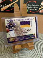 Sidney Rice [Rookie Jersey Prime Autograph] Football Cards 2007 Panini Donruss Gridiron Gear Prices