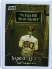 Mookie Betts [Gold Minted Refractor] #SCC-83 Baseball Cards 2019 Stadium Club Chrome Prices