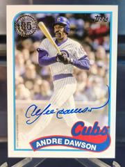 Andre Dawson Baseball Cards 2024 Topps 1989 Autograph Prices