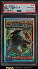 Bret Saberhagen [Refractor] #53 Baseball Cards 1993 Finest Prices