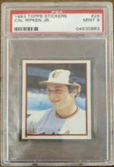 Cal Ripken Jr. #26 Baseball Cards 1983 Topps Stickers Prices