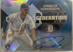 Spencer Torkelson [Autograph] #GNC-25 Baseball Cards 2022 Topps Chrome Update Generation Now Prices