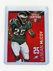 LeSean McCoy [Mirror Platinum Red] Football Cards 2014 Panini Totally Certified Prices