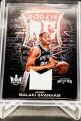 Malaki Branham #REM-MBS Basketball Cards 2022 Panini Court Kings Rookie Expression Memorabilia Prices
