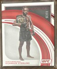 Aljamain Sterling [Red] #44 Ufc Cards 2022 Panini Immaculate UFC Prices