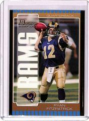 Ryan Fitzpatrick [Bronze] #180 Football Cards 2005 Bowman Prices