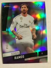 Sergio Ramos [Purple Refractor] Soccer Cards 2019 Finest UEFA Champions League Prices