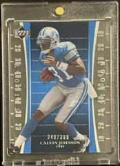 Calvin Johnson #107 Football Cards 2007 Upper Deck Trilogy Prices