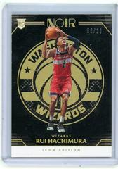Rui Hachimura [Holo Gold] #192 Basketball Cards 2019 Panini Noir Prices
