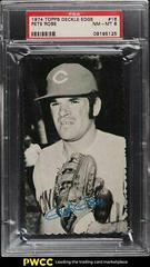 Pete Rose #16 Baseball Cards 1974 Topps Deckle Edge Prices