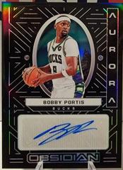 Bobby Portis #AUR-BPO Basketball Cards 2021 Panini Obsidian Aurora Autographs Prices