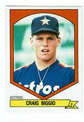 Craig Biggio Baseball Cards 1989 Panini Stickers Prices