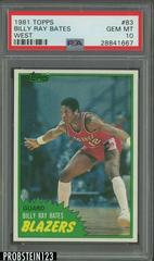 Billy Ray Bates West #83 Basketball Cards 1981 Topps Prices