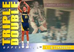 Detlef Schrempf Basketball Cards 1993 Upper Deck Triple Double Prices