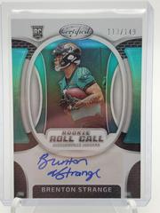 Brenton Strange #RRCS-10 Football Cards 2023 Panini Certified Rookie Roll Call Signatures Prices
