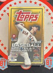 Hobby Box Baseball Cards 2009 Topps Updates & Highlights Prices
