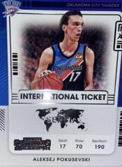 Aleksej Pokusevski #13 Basketball Cards 2021 Panini Contenders International Ticket Prices