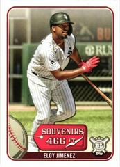 eloy jimenez [souvenirs] #so-9 Baseball Cards 2021 Topps Big League Souvenirs Prices