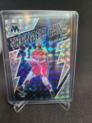 Zion Williamson [Mosaic] Basketball Cards 2021 Panini Mosaic Thunder Lane Prices