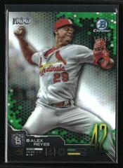 Alex Reyes [Green Refractor] #BTP-42 Baseball Cards 2019 Bowman Chrome Scouts' Top 100 Prices