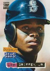 Ken Griffey Jr #7 of 12 Baseball Cards 1994 Stadium Club Dugout Dirt Prices