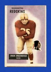 Chuck Drazenovich #80 Football Cards 1955 Bowman Prices