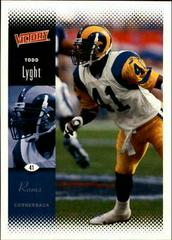 Todd Lyght #154 Football Cards 2000 Upper Deck Victory Prices